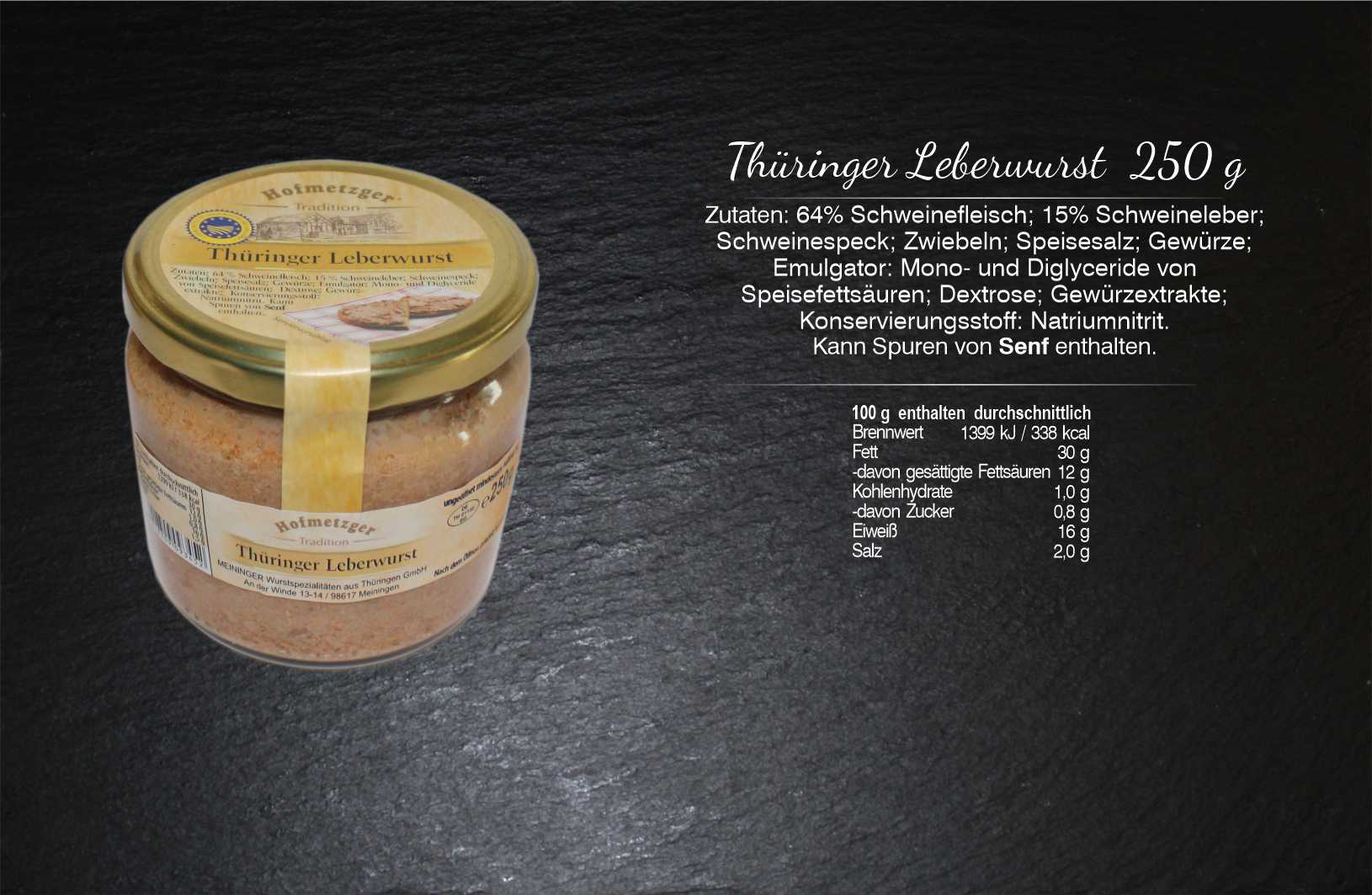 Set der Hausmarke Hofmetzger I Sülzwurst I Rotwurst I Deutsche Salami